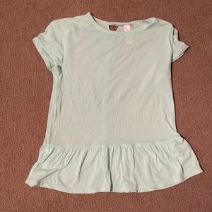 mint green ivivva short sleeve tee